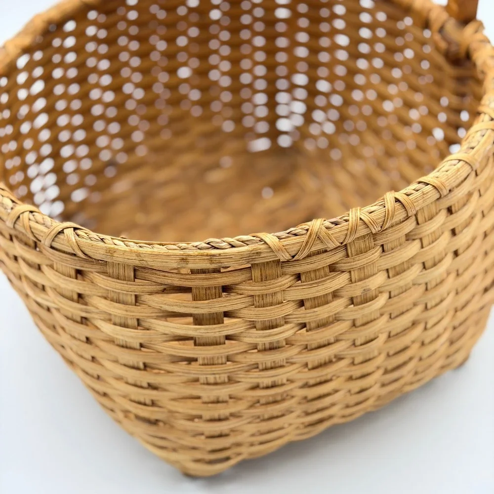 Vintage Hand-Woven Rattan 12